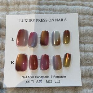 Luxury Gradient Press-On Nails